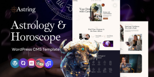 Astring - Astrology And Horoscope WordPress Elementor Theme WordPress Theme