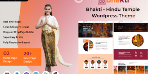 Bhakti - Hindu Temple WordPress Theme