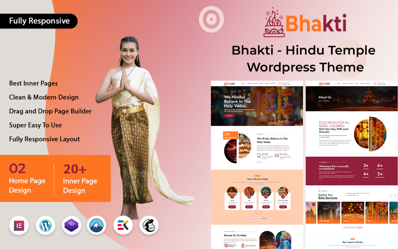 Bhakti - Hindu Temple WordPress Theme Bhakti - Hindu Temple WordPress Theme
