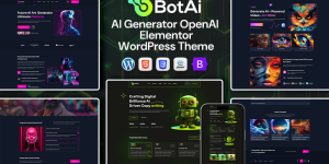 BotAi - AI Agency & Technology WordPress Theme