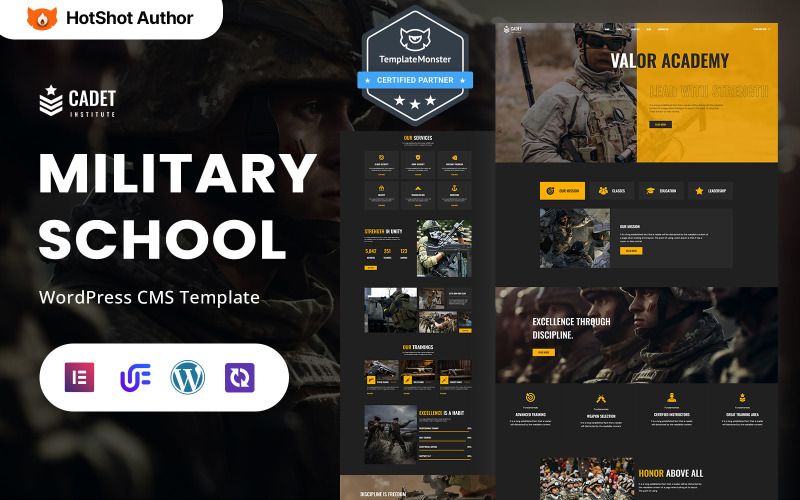 Cadet Institute - Military Academy, Military Education And Army Training WordPress Elementor Theme Cadet Institute - Military Academy, Military Education And Army Training WordPress Elementor Theme