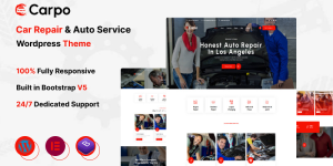 Carpo - Car Repair & Auto Service WordPress Theme