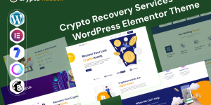 Crypto Reback - Crypto Recovery Services WordPress Elementor Theme
