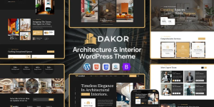Dakor - Architecture & Interior Design WordPress Theme