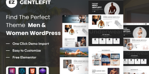 EZ Gentlefit – Perfect Template for Men’s and Women’s Stylish Apparel WordPress Theme