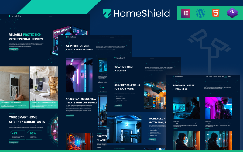 EZ Home Security – Perfect Template for Modern Home Security Systems WordPress Theme EZ Home Security – Perfect Template for Modern Home Security Systems WordPress Theme
