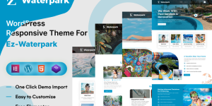 EZ Water Park– Ultimate Template for Water Parks and Family Fun Centers