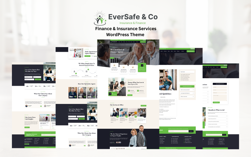 EverSafe - Finance & Insurance Services WordPress Theme EverSafe - Finance & Insurance Services WordPress Theme