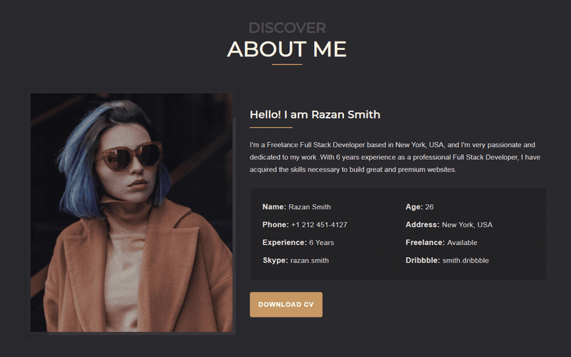 Evet - Personal Portfolio WordPress Theme Evet - Personal Portfolio WordPress Theme