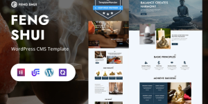 Feng Shui - Spiritual Wellness And Holistic Living WordPress Elementor Theme