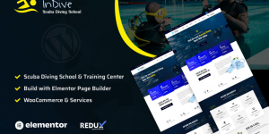 InDive - Scuba Diving WordPress Theme