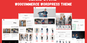 Jeans Store WooCommerce WordPress Theme