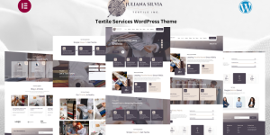Juliana Textile - Textile Industry & Clothing Services WordPress Theme