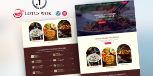 Lotus Wok — Chinese Restaurant Elementor Landing Page Elementor Kit