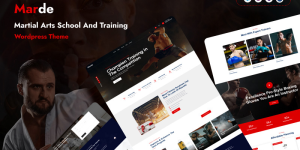 Marde - Martial Arts School And Training WordPress Theme