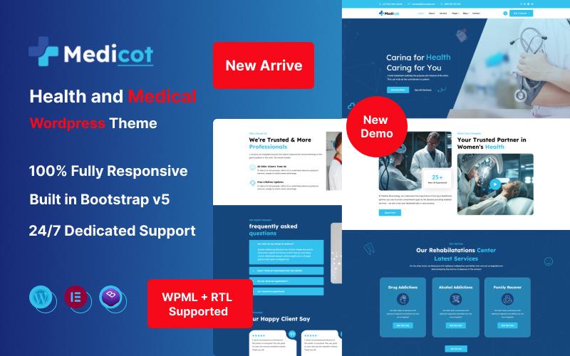 Medicot - Medical Equipment WordPress Theme Medicot - Medical Equipment WordPress Theme