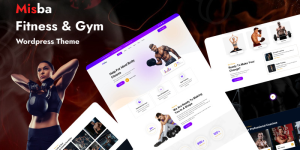 Misba - Fitness and Gym WordPress Theme