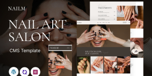 Nailm WordPress Theme A Unique Nail Art Experience