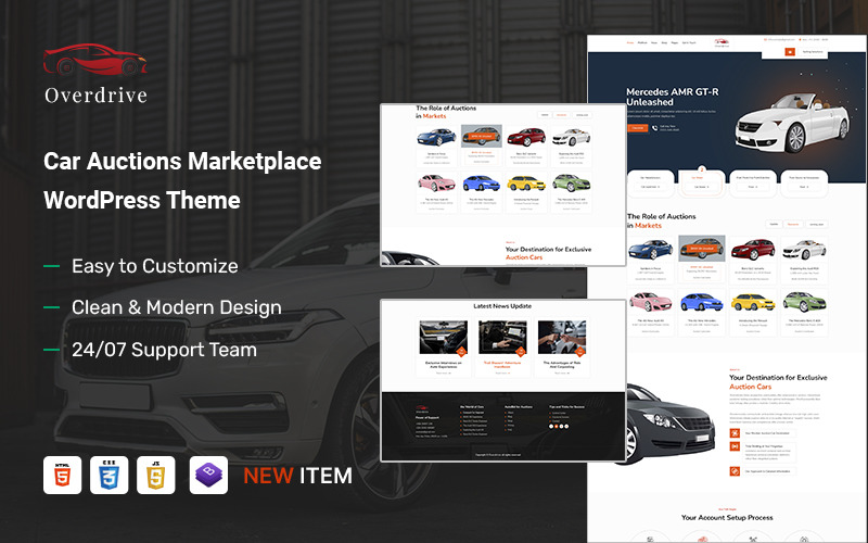Overdrive – Car Auctions Marketplace & Steelworks WordPress Theme Overdrive – Car Auctions Marketplace & Steelworks WordPress Theme