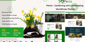 Penta - Gardening and Landscaping WordPress Theme