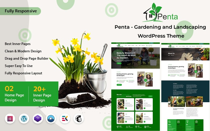 Penta - Gardening and Landscaping WordPress Theme Penta - Gardening and Landscaping WordPress Theme