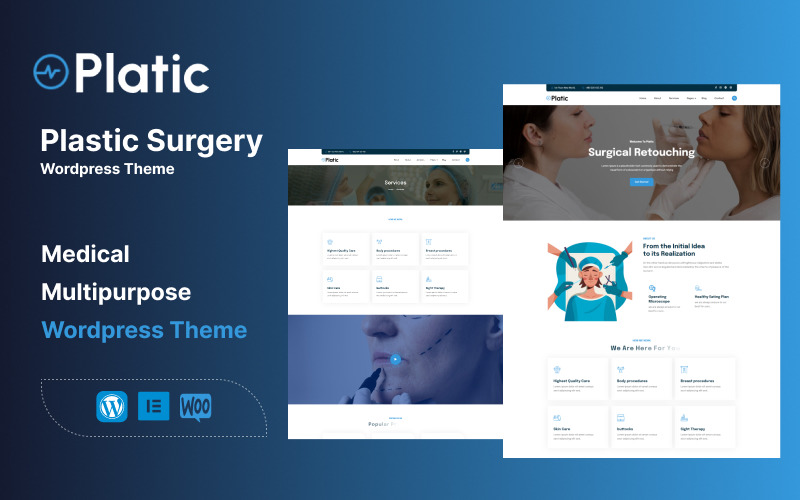 Platic - Plastic Surgery Wordpress Theme WordPress Theme Platic - Plastic Surgery Wordpress Theme WordPress Theme
