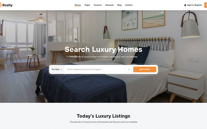 Realty - Real Estate WordPress Theme Realty - Real Estate WordPress Theme