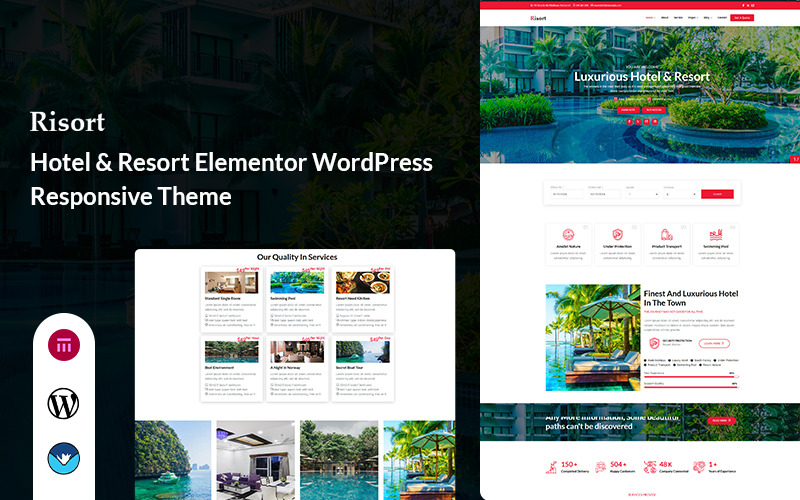 Risort - Hotel & Resort Elementor WordPress Theme Risort - Hotel & Resort Elementor WordPress Theme