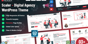 Scaler - Digital Agency WordPress Theme