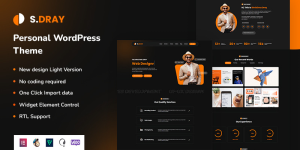 Sdary - Personal WordPress Theme