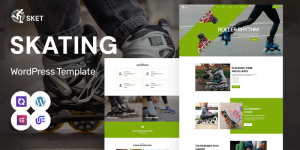 Sket - Skating School And Club WordPress Elementor Theme