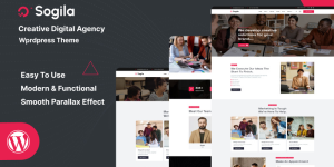 Sogila - Creative Digital Agency Wordpress Theme