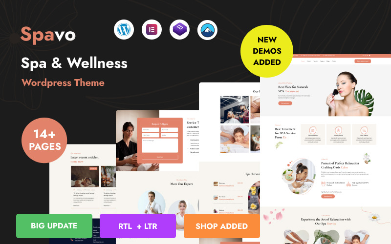 Spavo - Spa And Wellness WordPress Theme Spavo - Spa And Wellness WordPress Theme