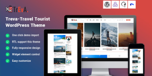Treva - Travel Tourist WordPress Theme