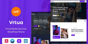 Vrtua - Augmented & Virtual Reality Services WordPress Theme
