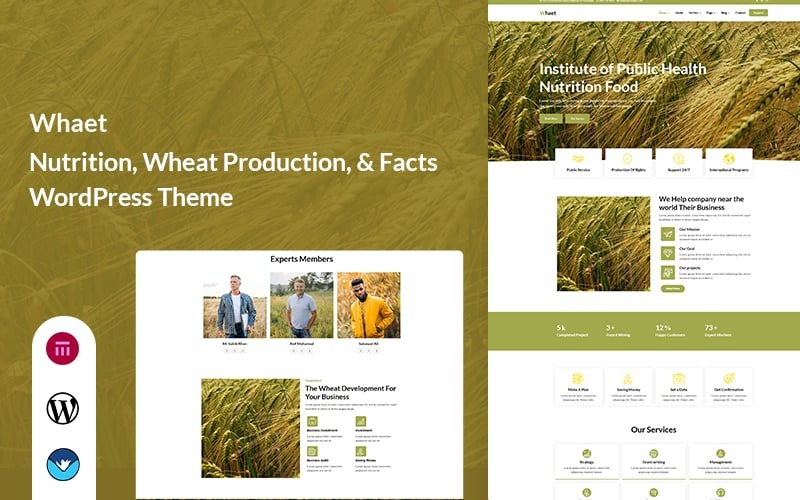 Whaet - Nutrition, Wheat Production, & Facts WordPress Theme Whaet - Nutrition, Wheat Production, & Facts WordPress Theme