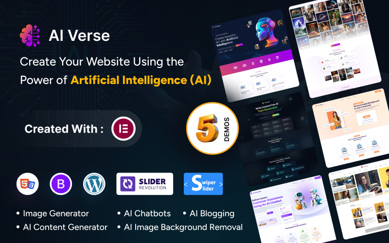 aiverse-ai-content-generator-image-generator-wordpress-theme_471624-original AIVerse - AI Content generator, Image Generator WordPress Theme