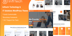 infitech - Technology & IT Solutions Word Press Theme