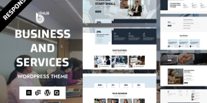 BizHub - Corporate, Consulting & Business Services WordPress Elementor Theme