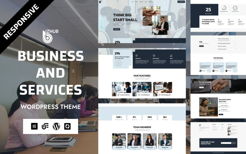 BizHub - Corporate, Consulting & Business Services WordPress Elementor Theme BizHub - Corporate, Consulting & Business Services WordPress Elementor Theme
