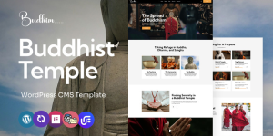 Budhim - Buddhist Temple Multipurpose WordPress Elementor Theme