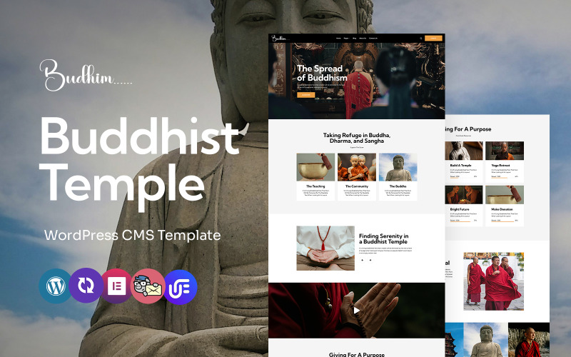 Budhim - Buddhist Temple Multipurpose WordPress Elementor Theme Budhim - Buddhist Temple Multipurpose WordPress Elementor Theme