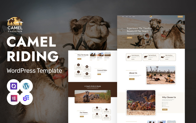 Camel Caravan - Camel Safari And Adventure Tours WordPress Elementor Theme Camel Caravan - Camel Safari And Adventure Tours WordPress Elementor Theme