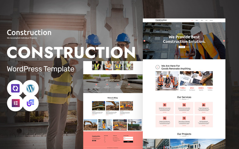 Construction - Engineering, Builder And Architecture WordPress Elementor Theme Construction - Engineering, Builder And Architecture WordPress Elementor Theme