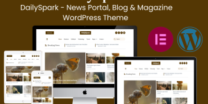DailySpark - News Portal, Blog & Magazine WordPress Theme