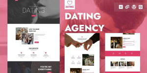 Dating - Dating & Matchmaking Agency WordPress Elementor Theme