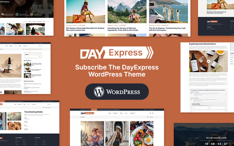 DayExpress - News & Blogging WordPress Theme for Daily News DayExpress - News & Blogging WordPress Theme for Daily News