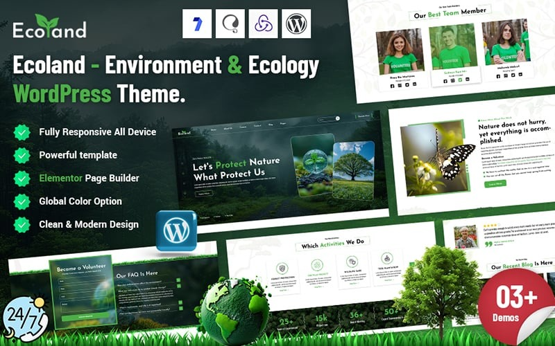 Ecoand - Environment & Ecology WordPress Theme Ecoand - Environment & Ecology WordPress Theme