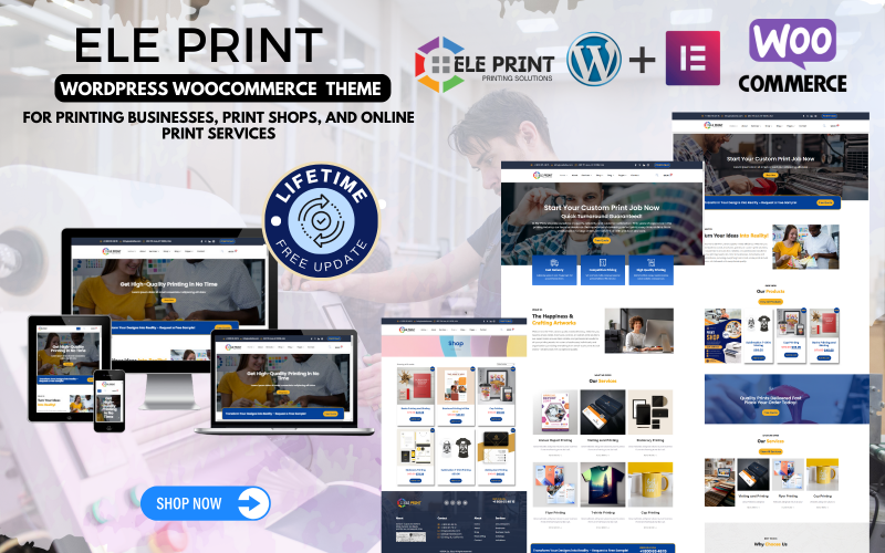 Ele-Print Print Shops, Digital Printing and Custom Products WordPress WooCommerce Elementor Theme Ele-Print Print Shops, Digital Printing and Custom Products WordPress WooCommerce Elementor Theme