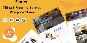 Florey - Tiling & Flooring Services WordPress Theme